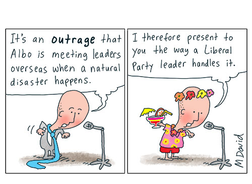 EDITORIAL: Where's Albo? Not on holiday with Dutto and ScoMo