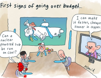 Labor must reverse Morrison's submarine bungle to protect nation