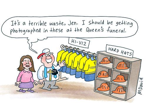 CARTOONS: More visual hi-jinx from Mark David