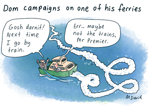 CARTOONS: Mark David is standing for re-election