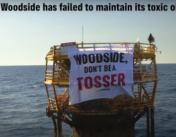 Woodside and other polluters littering our oceans