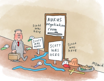 AUKUS deal shows Australia's subservience to U.S. dictates