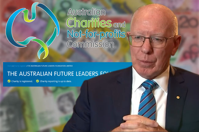 Shady charity goes ahead under Governor-General's name