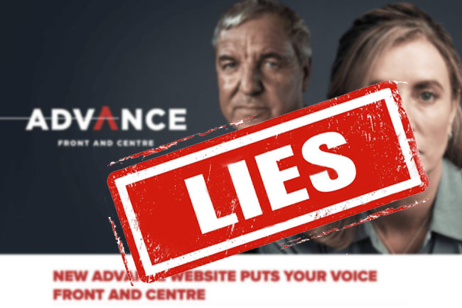 Central 'No' campaign lobby hiding behind wall of lies