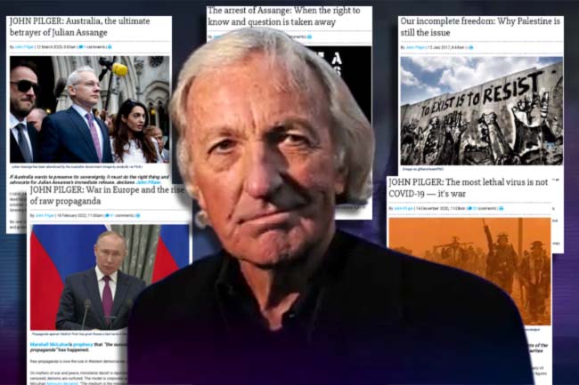 EDITORIAL: The loss of a true Australian legend: John Pilger dies