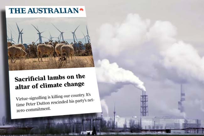 News Corp continues to endorse climate change nonsense