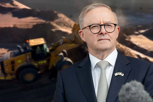 Albanese Government turning Australia into world's unsustainable mine