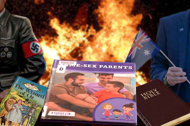 EDITORIAL: Same-sex parenting book-ban today, world domination tomorrow