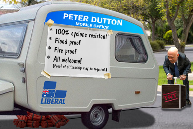 EDITORIAL: Dutton’s 5-step disaster plan — take to the caravans!