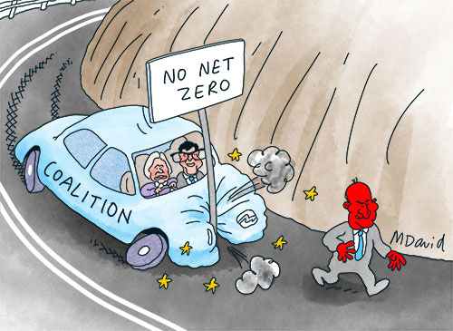 CARTOONS: Barnaby Joyce's net-zero nonsense not helping