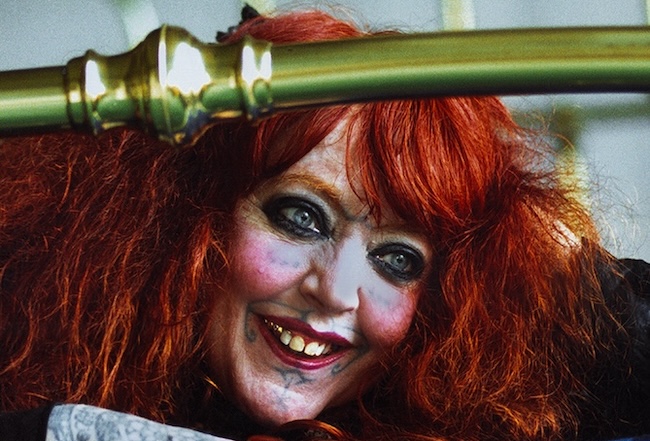 Australian original — flaming spirit, Vali Myers