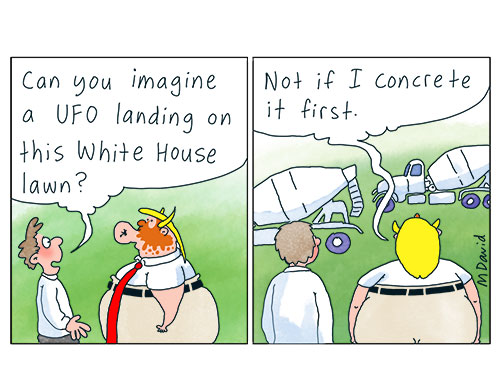 CARTOONS: Mark David is building his ballroom