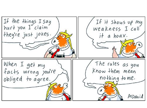 Trump’s decline into open corruption signals the end of America’s authority