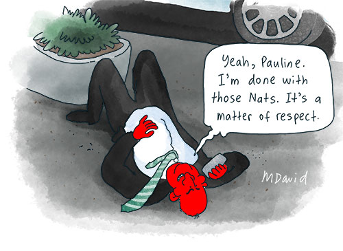 EDITORIAL: How the media legitimise Barnaby and Pauline's PHONies