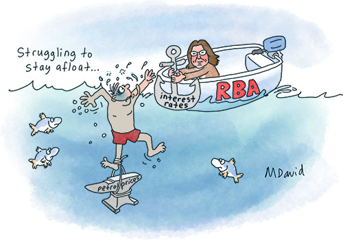 CARTOONS: Interest rate rises are sinking spirits