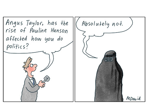 CARTOONS: Mark David should stay away from 'populist' pool parties