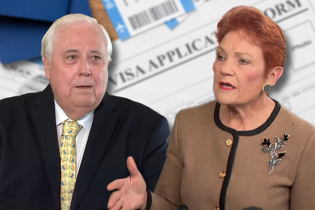 Clive Palmer and the cult of Pauline Hanson