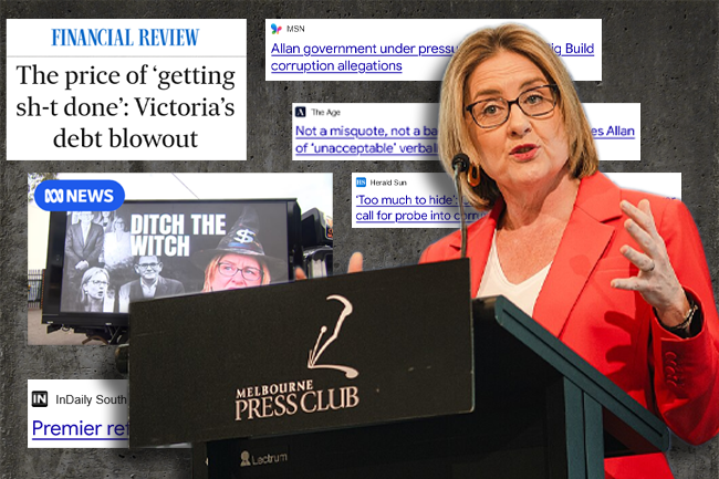 EDITORIAL: Jacinta Allan Victoria's best bet due to rabid media's unhinged disdain