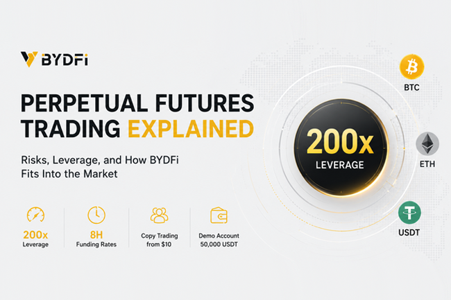Perpetual futures trading explained: Risks, leverage and how BYDFi fits into the market
