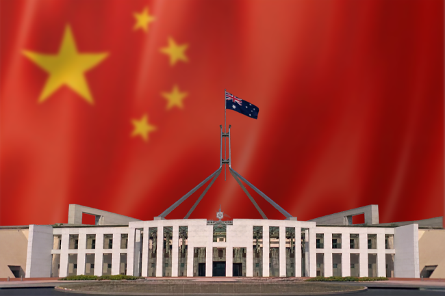 Canberra bets against China while banking on its trade