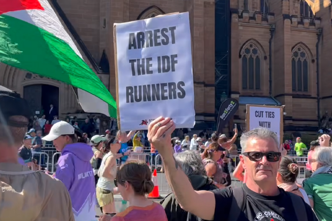 Former IDF soldiers participated in Sydney Marathon under 'peace delegation' guise
