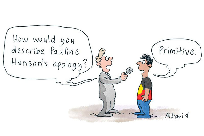 CARTOONS: Pauline's primitive penance