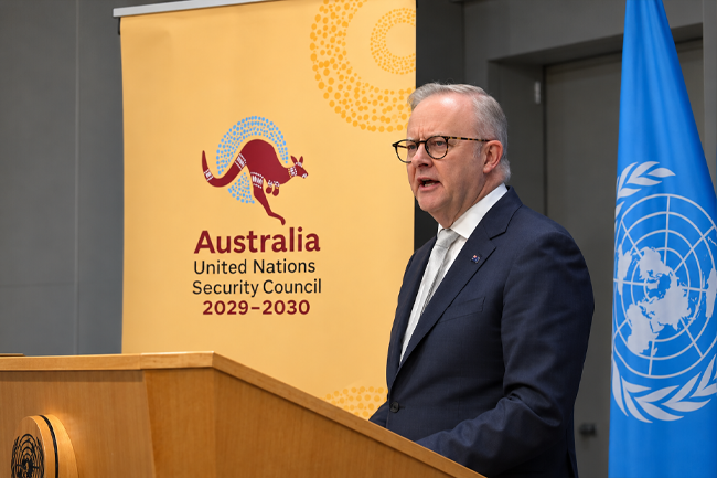 Australia's UN Security Council bid puts middle-power diplomacy to the test