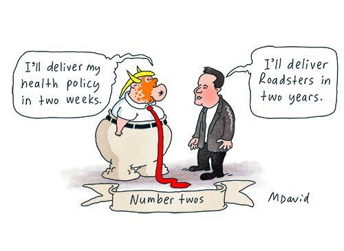 CARTOONS: Trust and politics — the art of talking 'number twos'