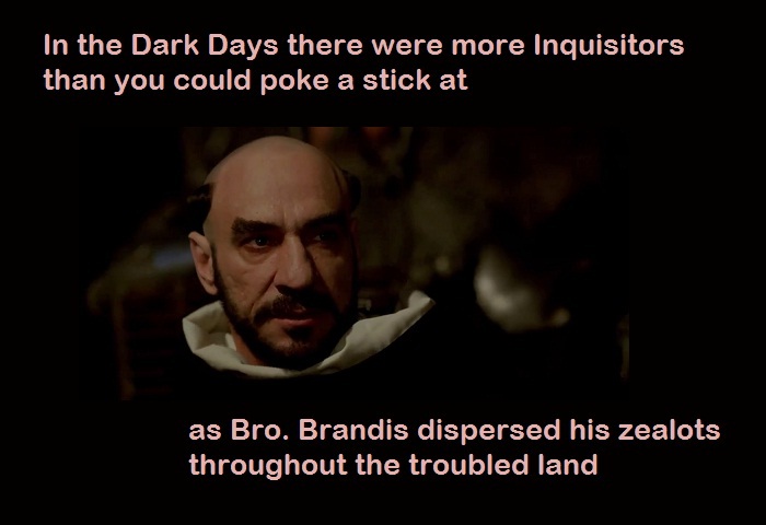 Dark Days: The New Inquisition