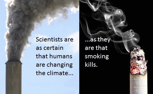 Accept climate science and act