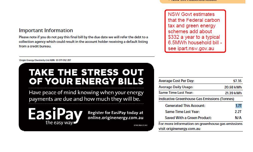 NSW Government forces Origin to spread anti-carbon price propaganda