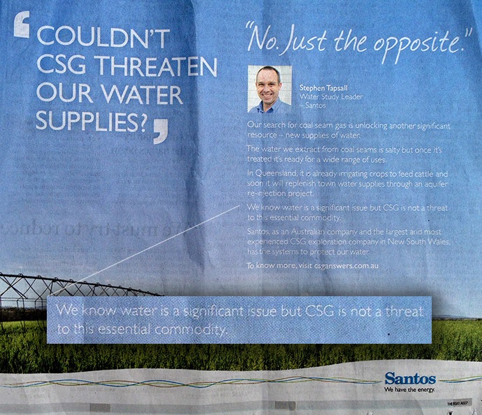 Identifying APPEA's CSG lies and exaggerations