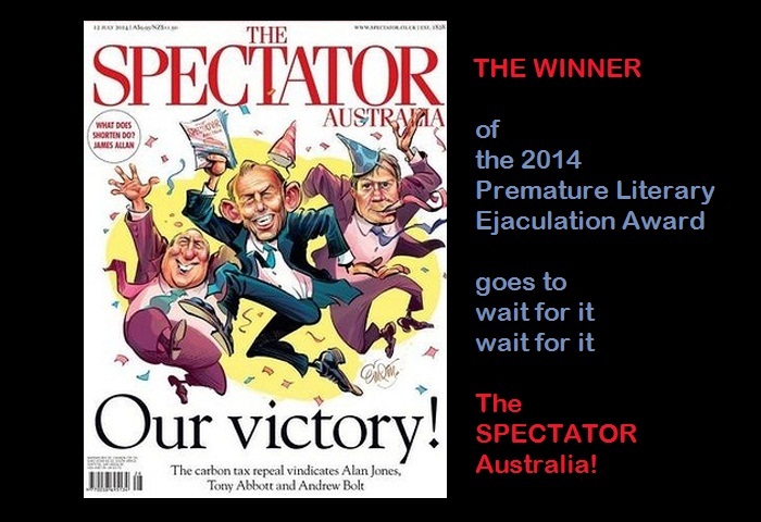 Premature Literary Ejaculation Awards