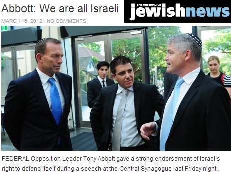 Tony Abbott: Israel right or wrong