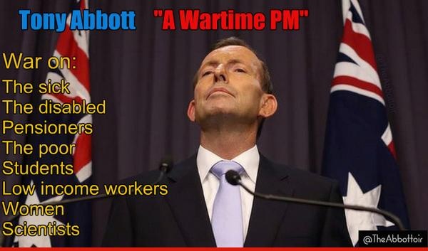 Abbott’s bogus war narrative and his problem with history