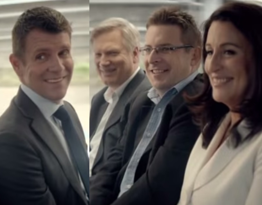 NSW Premier Mike Baird — News Ltd cast member