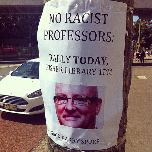 Bigoted Barry Spurr: Christopher Pyne's racist reviewer