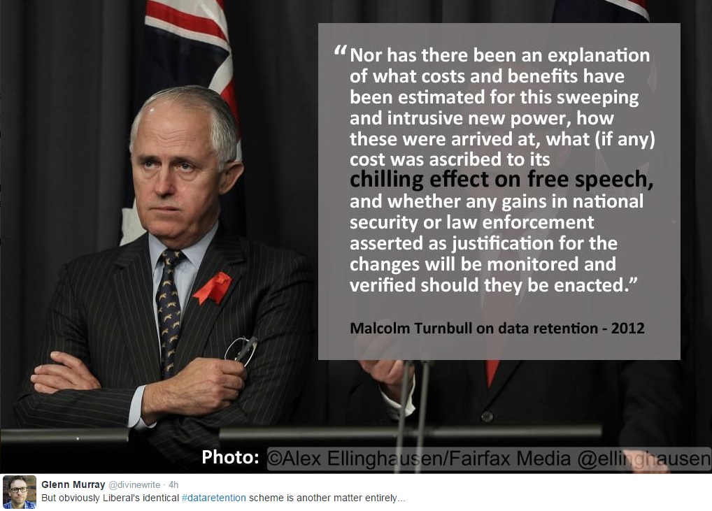 Mandatory data retention laws an attack on Australians