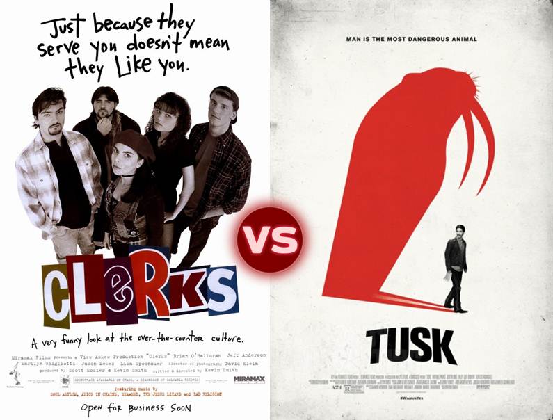 Screen Themes: Clerks vs Tusk