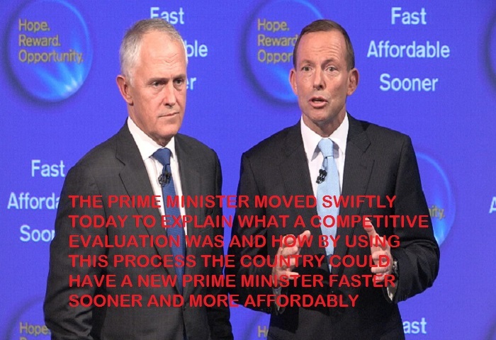 Competitive evaluation process