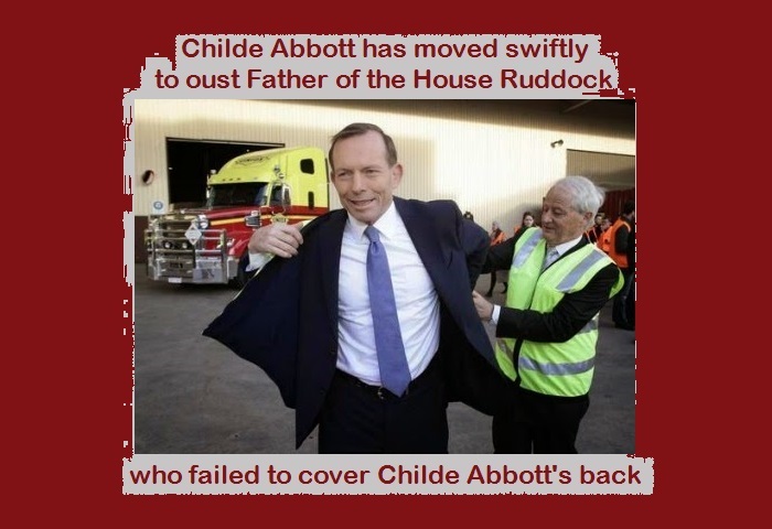 Childe Abbott's tantrum
