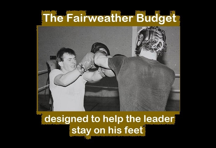 Punch drunk budgeting