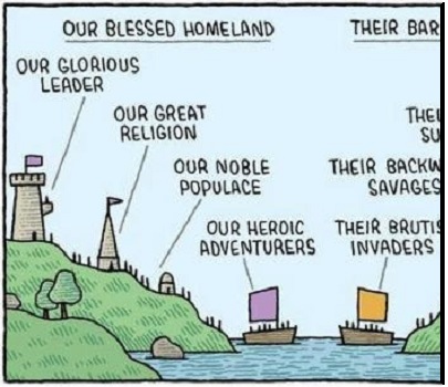 Warning! Racist language