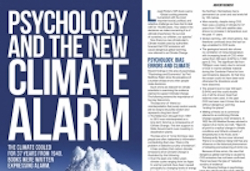 Australian Psychological Society disturbed by climate denialists' misleading advert