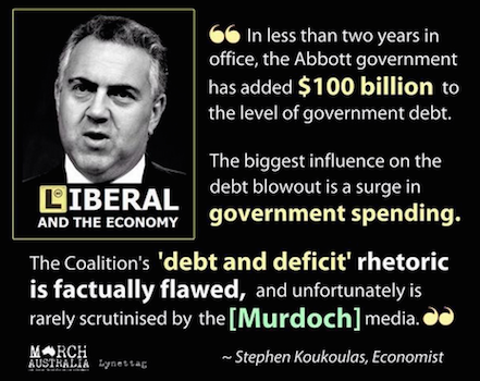 Tax cuts for the rich? Seriously Mr Hockey?