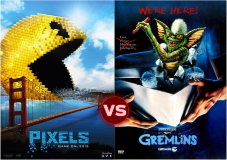 Screen Themes — Pixels vs Gremlins