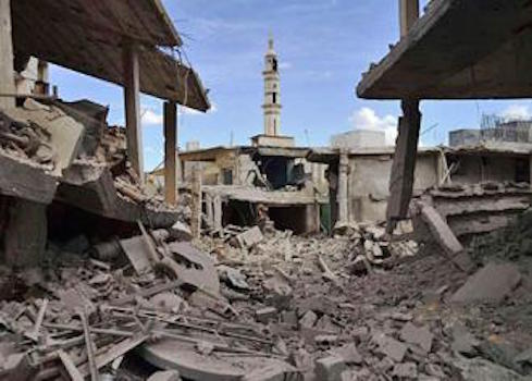 Why is Russian bombing Syria?