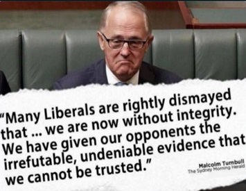 Malcolm Turnbull's true colours revealed: Middle class rabble-rouser