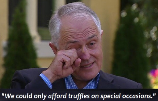 Malcolm chokes up: #PoorMalcolm!